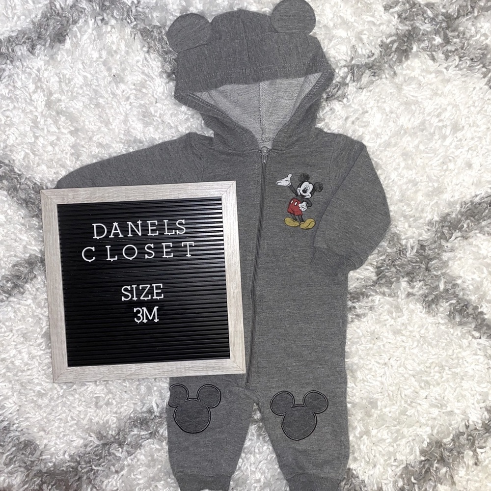Mickey Mouse hooded one piece